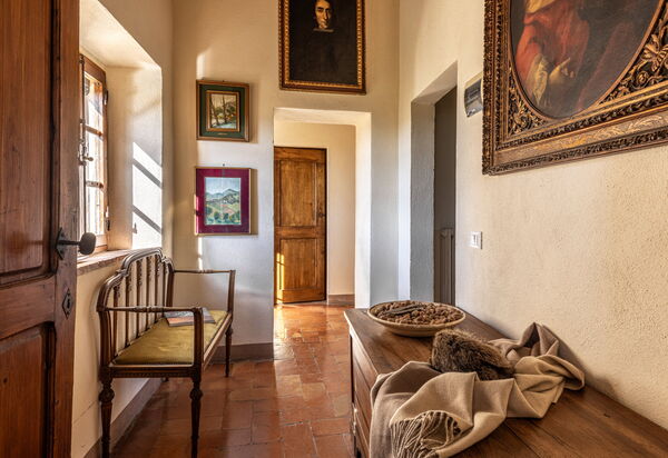 Monticchiello Apartment With Garden, Wifi, Pienza, Siena: Autumn, Living Room, Spring, Winter