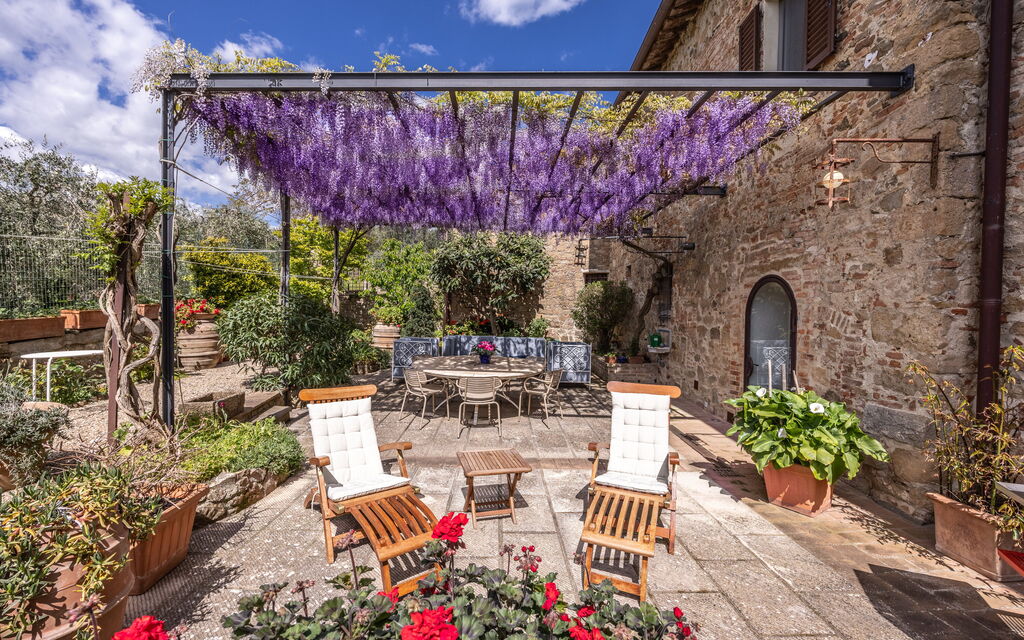 Monticchiello Apartment With Garden, Wifi, Pienza, Siena: Autumn, Garden, Spring, Winter