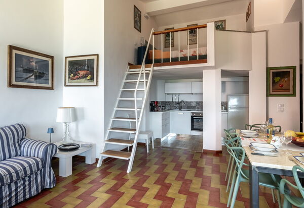 Argentarola House, Porto Santo Stefano, Seaview And Pool: Autumn, Living Room, Spring, Summer