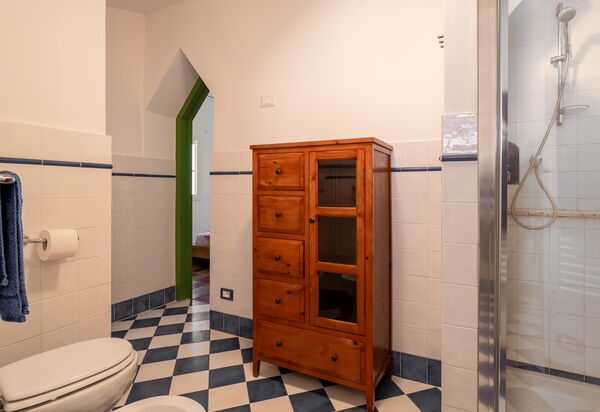 Argentarola House, Porto Santo Stefano, Seaview And Pool: Autumn, Bathroom, Spring, Summer