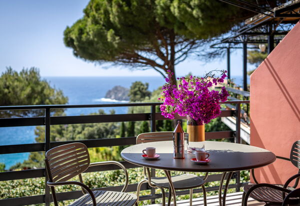 Argentarola House, Porto Santo Stefano, Seaview And Pool: Autumn, Balcony / Terrace / Patio, Spring, Summer