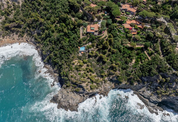 Argentarola House, Porto Santo Stefano, Seaview And Pool: Autumn, Building Exterior, Spring, Summer