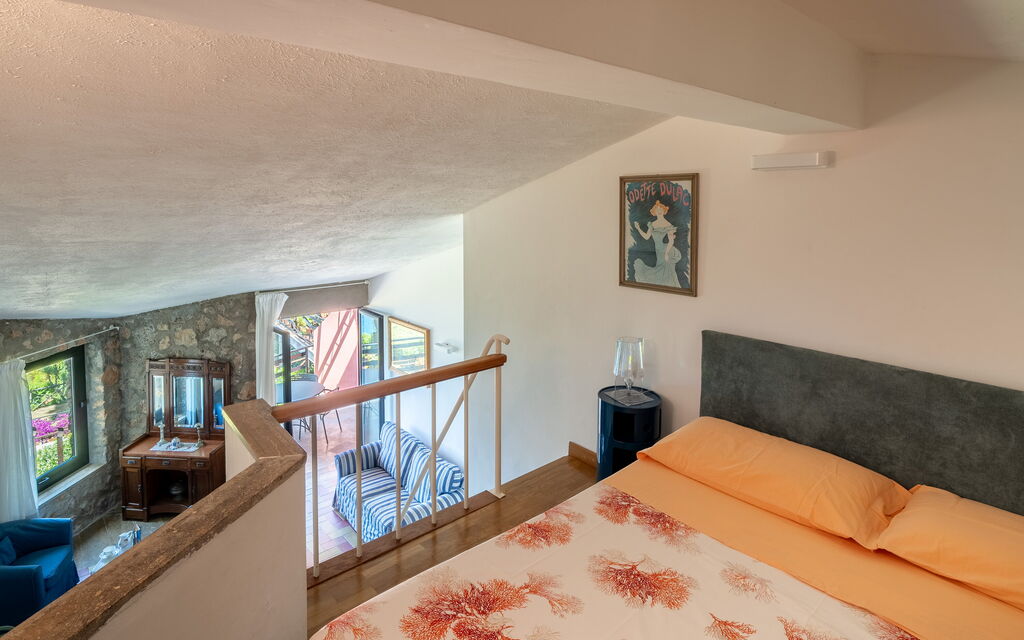 Argentarola House, Porto Santo Stefano, Seaview And Pool: Autumn, Bedroom, Spring, Summer
