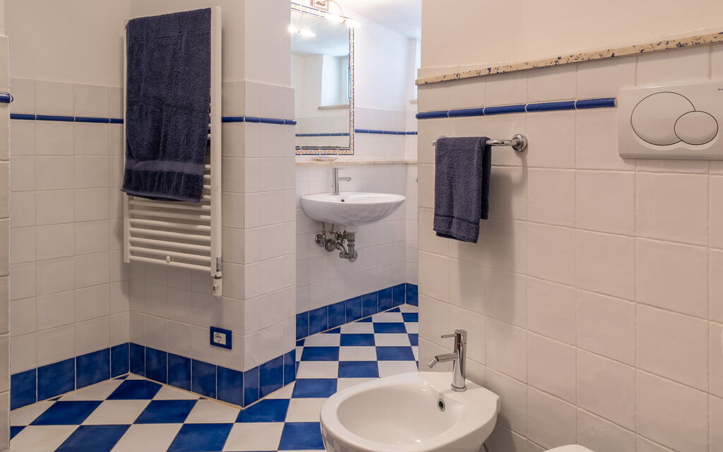 Argentarola House, Porto Santo Stefano, Seaview And Pool: Autumn, Bathroom, Spring, Summer