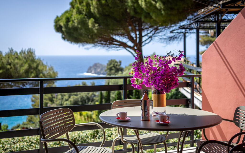 Argentarola House, Porto Santo Stefano, Seaview And Pool: Autumn, Balcony / Terrace / Patio, Spring, Summer