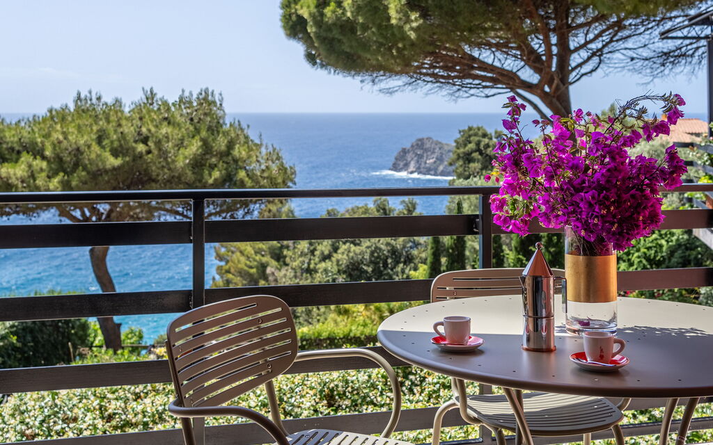 Argentarola House, Porto Santo Stefano, Seaview And Pool: Autumn, Balcony / Terrace / Patio, Spring, Summer