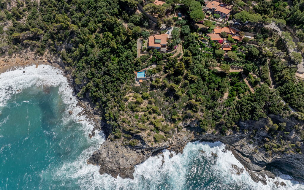 Argentarola House, Porto Santo Stefano, Seaview And Pool: Autumn, Building Exterior, Spring, Summer