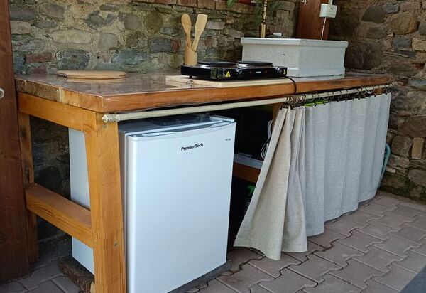 Locanda Di Alberi: Kitchen, Outdoor