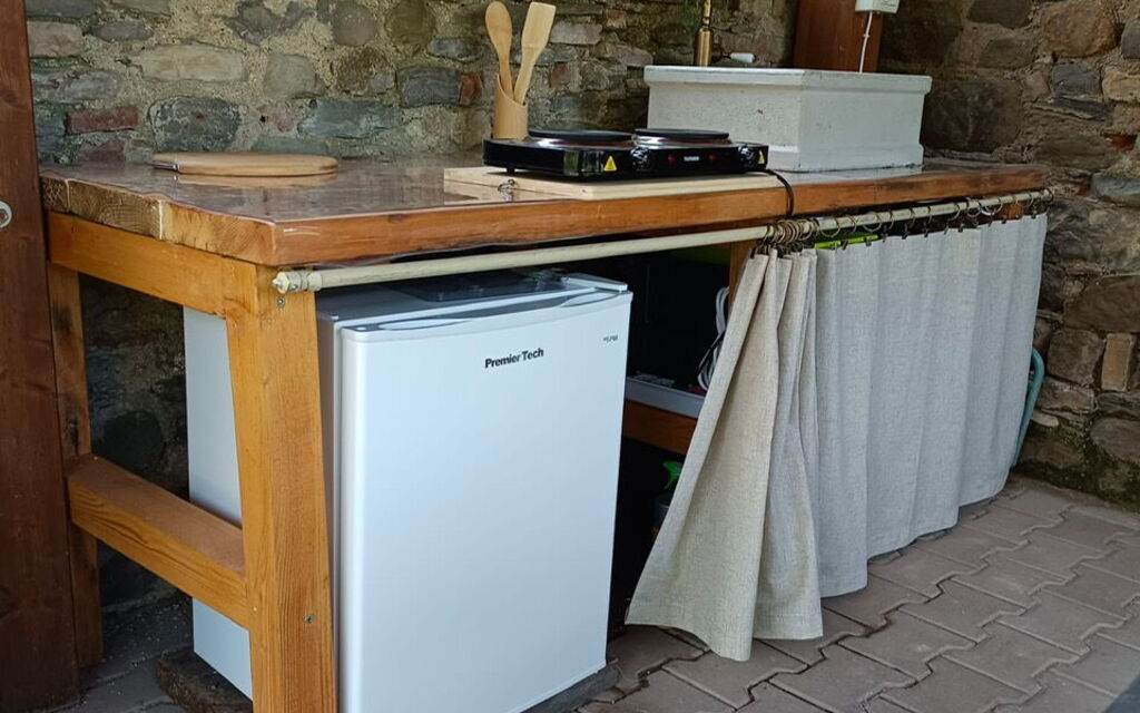 Locanda Di Alberi: Kitchen, Outdoor