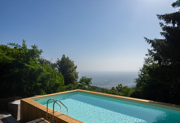 Casa Sul Serra: Autunno, Estate, Esterni, Piscina, Primavera, Vista Panoramica