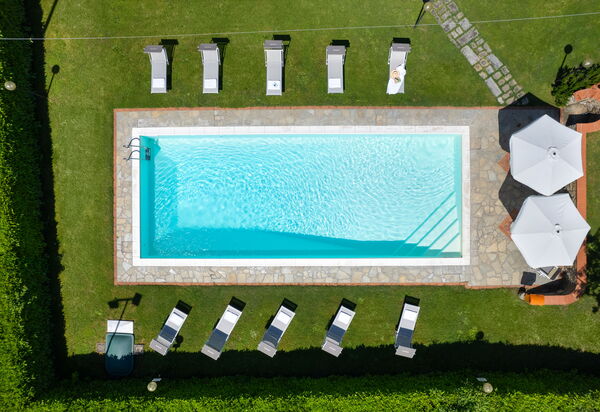 Podere Grossi: all'aperto, Esterni, Giardino, Piscina