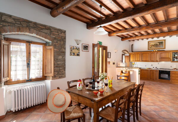 Podere Grossi: Cucina, Sala da pranzo