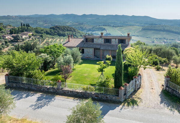 Casa Di Luca, Pool, Castelnuovo Berardenga: Autumn, Scenic View, Spring, Summer