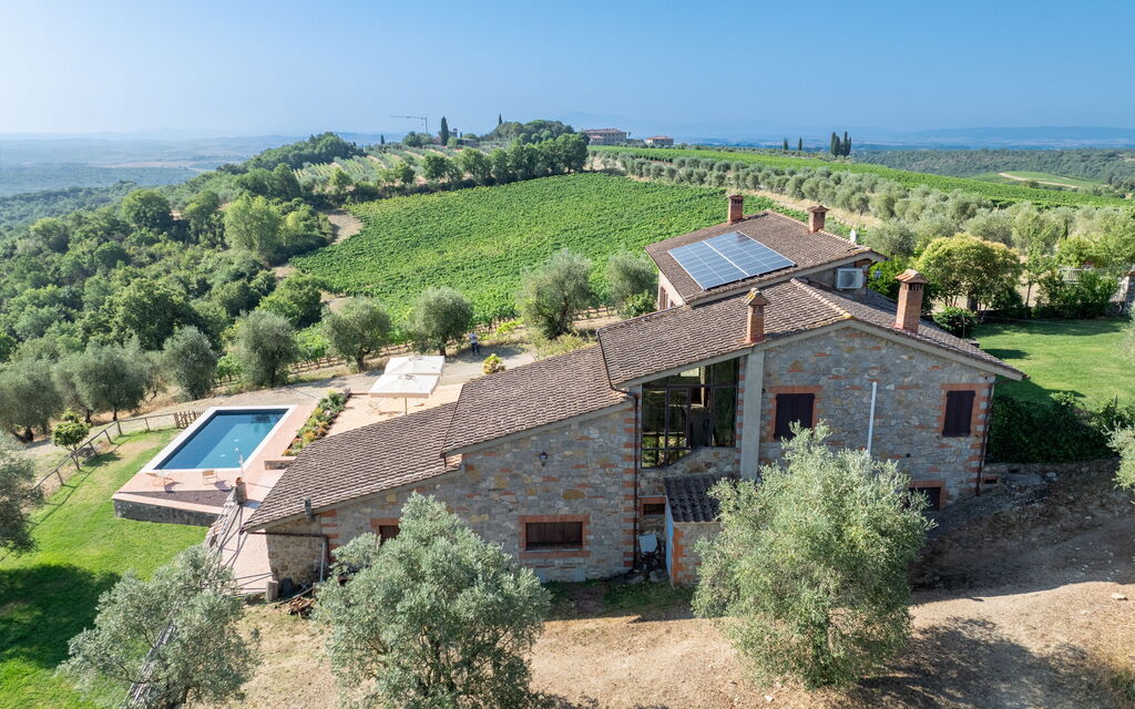 Casa Di Luca, Pool, Castelnuovo Berardenga: Autunno, Estate, Esterni, Primavera