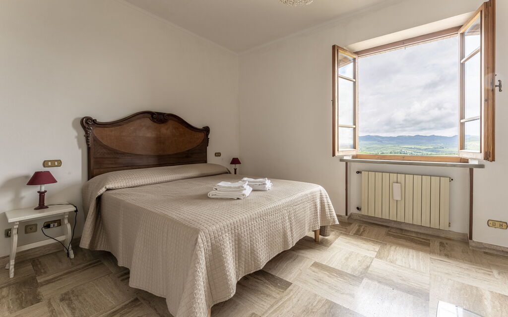 Casa Di Luca, Pool, Castelnuovo Berardenga: Autunno, Camera da letto, Estate, Primavera