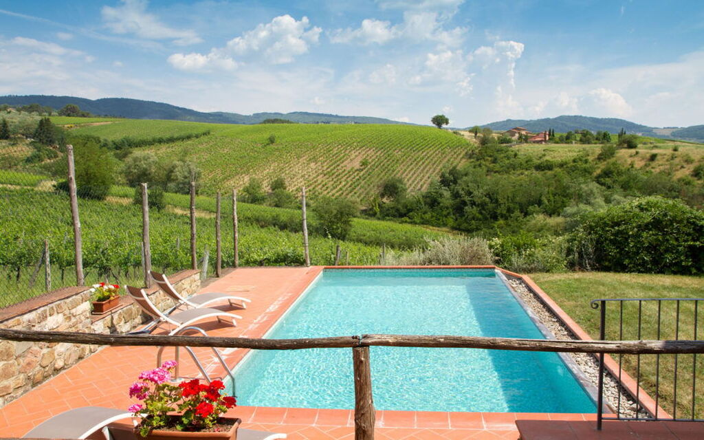 Le Masse - Greve In Chianti, Toscana: Autunno, Estate, Piscina, Primavera