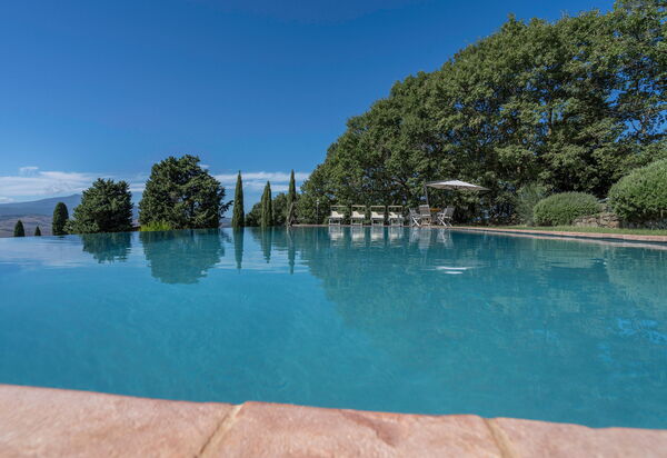 Orcia Panoramic View With Pool: Autumn, Pool, Spring, Summer