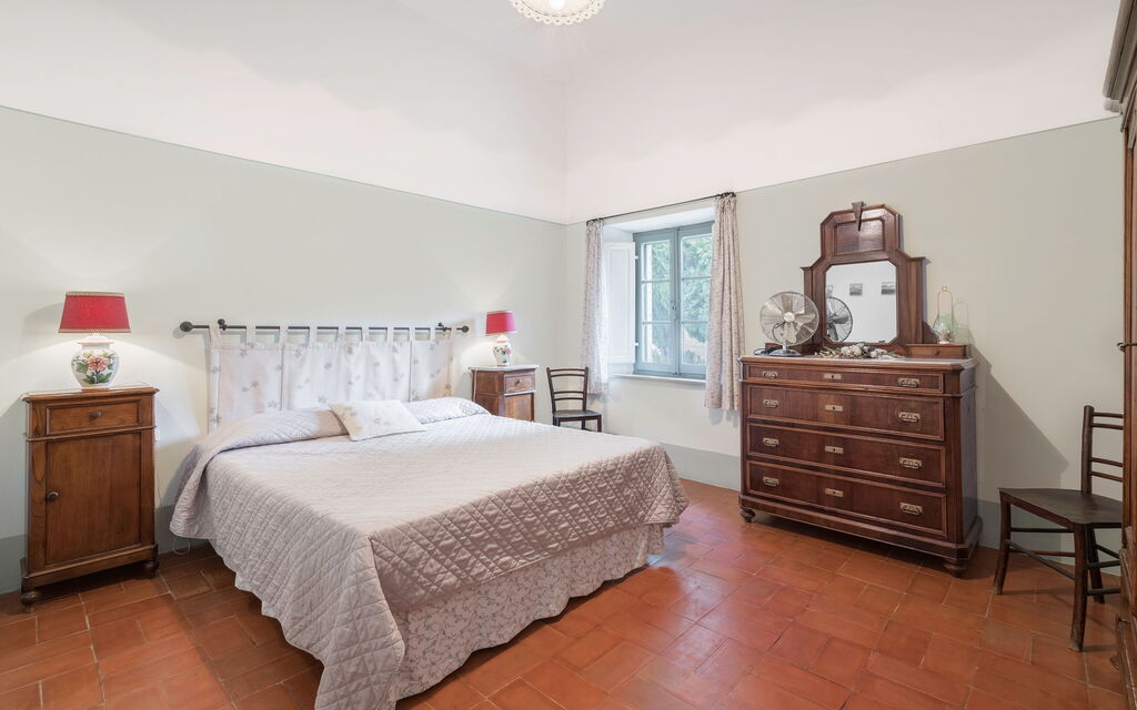 Orcia Panoramic View With Pool: Autunno, Camera da letto, Estate, Primavera