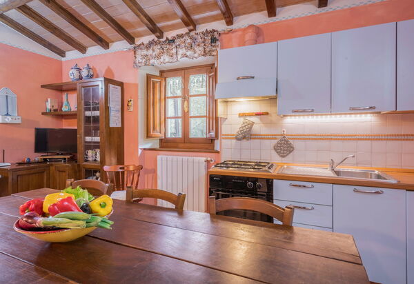 La Vecchia Fornace La Piastra Apartments - Abetone: Autunno, Cucina, Estate, Primavera, Sala da pranzo, Soggiorno