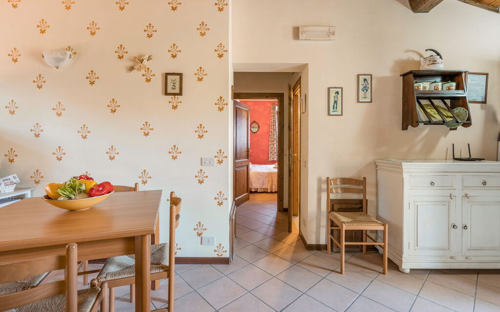 La Vecchia Fornace La Piastra Apartments - Abetone - : Dining Room, Kitchen, Living Room