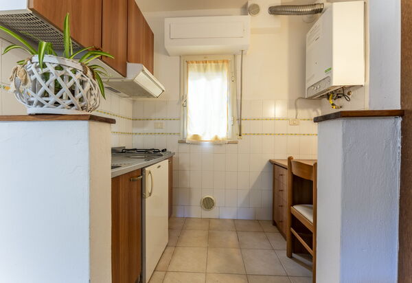 Giannella Beach Residence Apartment - Giannella, Grosseto: Autumn, Kitchen, Living Room, Spring, Summer