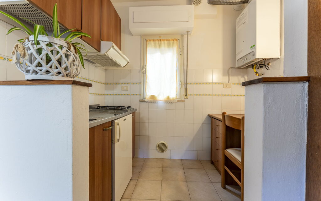 Giannella Beach Residence Apartment - Giannella, Grosseto - : Autumn, Kitchen, Living Room, Spring, Summer