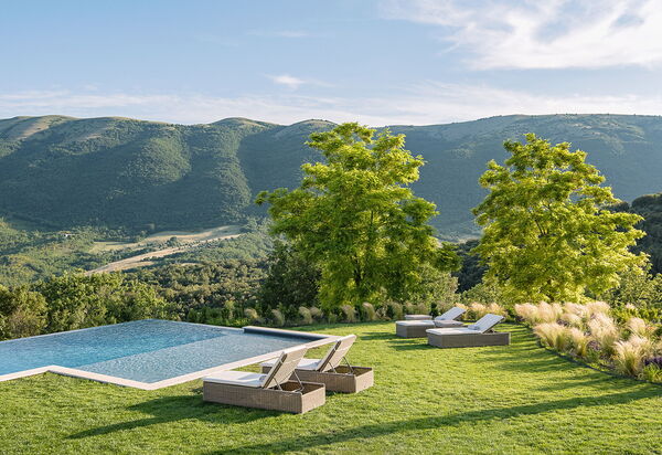 Villa Penna - Tenuta Di Murlo, Umbria: Autunno, Estate, Esterni, Piscina, Primavera
