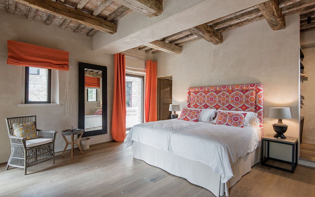 Villa Penna - Tenuta Di Murlo, Umbria: Autumn, Bedroom, Spring, Summer