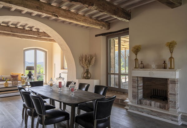 Villa Castiglione Ugolino - Tenuta Di Murlo, Umbria: Autunno, Estate, Primavera, Sala da pranzo