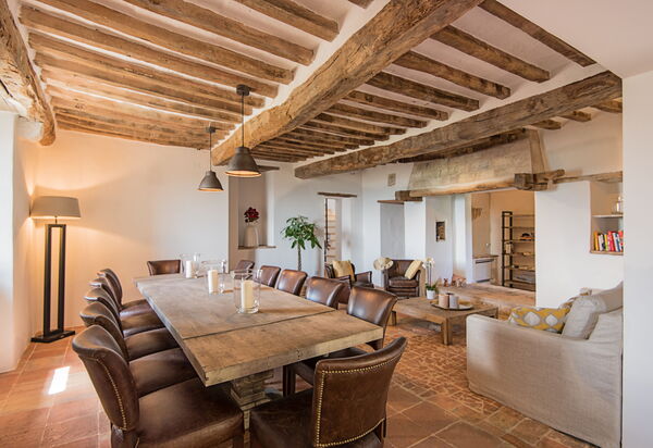 Villa Castiglione Ugolino - Tenuta Di Murlo, Umbria: Autunno, Estate, Primavera, Sala da pranzo
