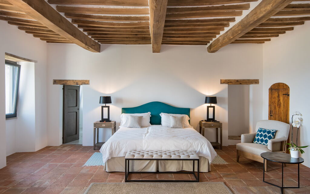 Villa Castiglione Ugolino - Tenuta Di Murlo, Umbria: Camera da letto