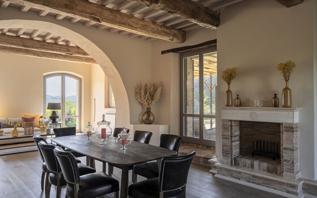 Villa Castiglione Ugolino - Tenuta Di Murlo, Umbria: Autunno, Estate, Primavera, Sala da pranzo