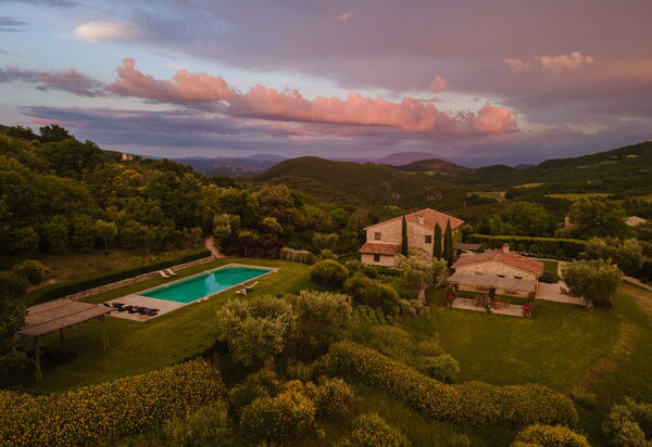 Villa Caminata - Tenuta Di Murlo, Umbria: Autumn, Building Exterior, Spring, Summer