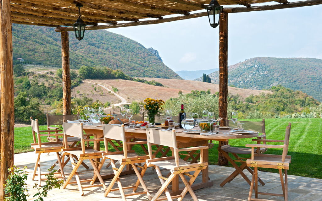 Villa Caminata - Tenuta Di Murlo, Umbria: Autumn, Building Exterior, Spring, Summer