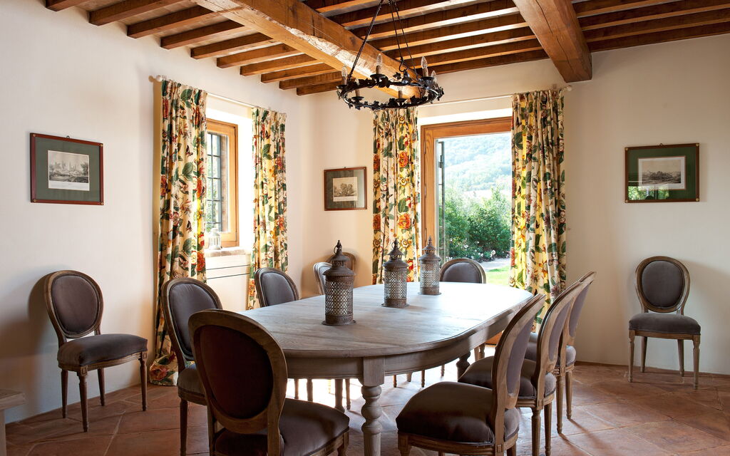 Villa Caminata - Tenuta Di Murlo, Umbria: Autumn, Dining Room, Spring, Summer