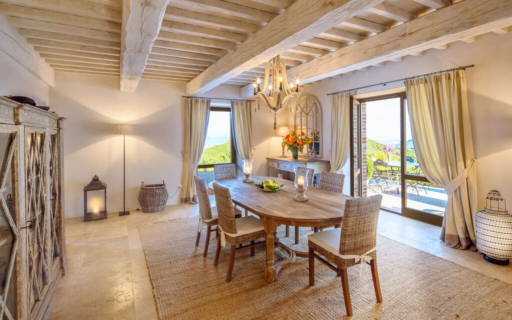 Villa Santa Croce - Tenuta Di Murlo, Umbria: Autumn, Dining Room, Spring, Summer