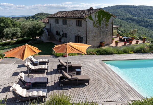 Villa Monticelli - Tenuta Di Murlo, Umbria: Autumn, Building Exterior, Pool, Spring, Summer