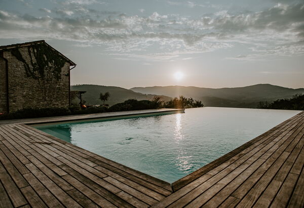 Villa Monticelli - Tenuta Di Murlo, Umbria: Autumn, Building Exterior, Pool, Spring, Summer