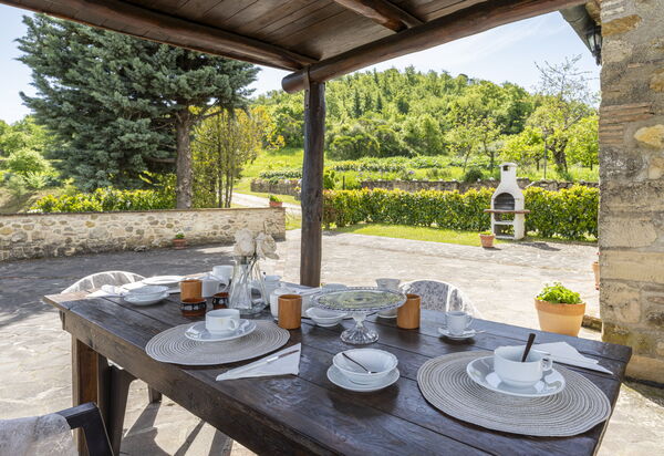 Podere Marcigliana - Radicondoli - Siena, Toscana: Autunno, Giardino, Inverno, Primavera