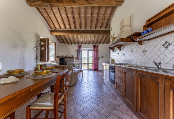 Podere Marcigliana - Radicondoli - Siena, Toscana: Autunno, Cucina, Inverno, Primavera