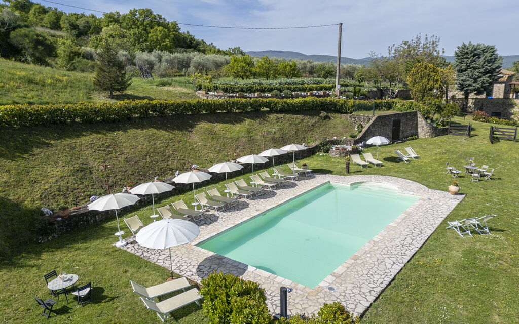 Podere Marcigliana - Radicondoli - Siena, Toscana: Autumn, Pool, Spring, Summer