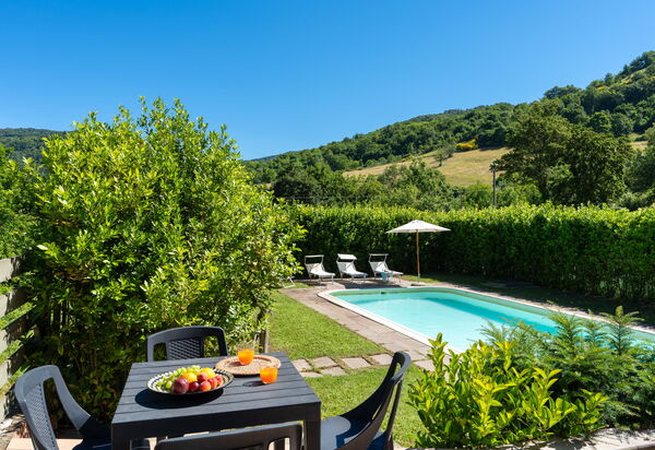 Casa Marcoiano: Esterni, Giardino, Piscina
