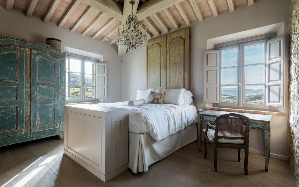 Podere Tesoro - Radicondoli, Toscana: Autunno, Camera da letto, Estate, Primavera