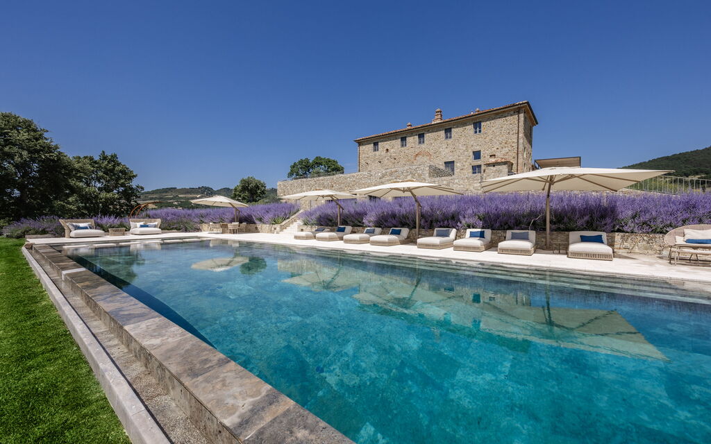 Podere Tesoro - Radicondoli, Toscana: Autunno, Estate, Esterni, Piscina, Primavera
