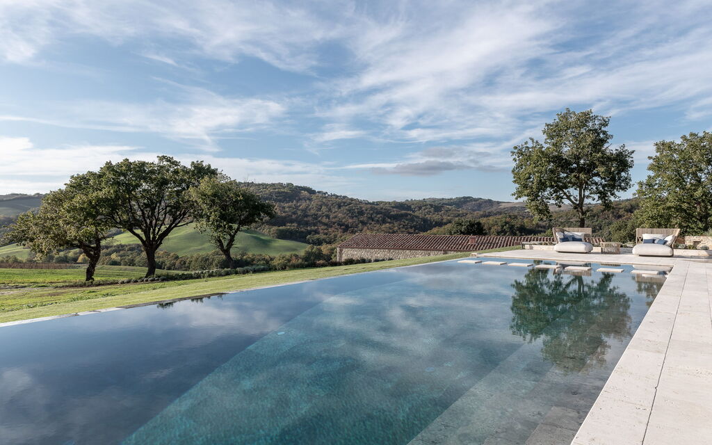 Podere Tesoro - Radicondoli, Toscana: Autunno, Estate, Esterni, Piscina, Primavera