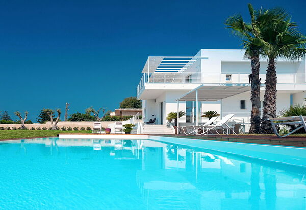 Casa Mareblu - Marina Di Modica, Sicilia: all'aperto, Autunno, Balcone / Terrazza / Patio, Estate, Esterni, Giardino, Piscina, Primavera, Vista Panoramica