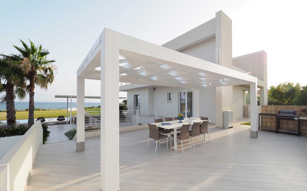 Casa Mareblu - Marina Di Modica, Sicilia: Autumn, Balcony / Terrace / Patio, Building Exterior, Outdoor, Scenic View, Spring, Summer