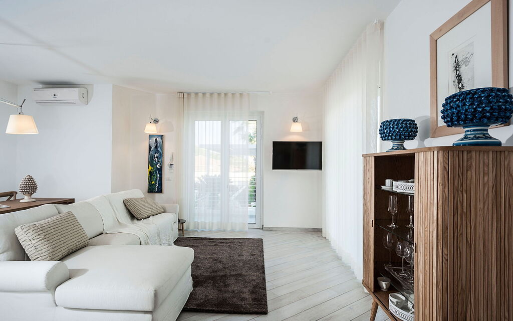 Casa Mareblu - Marina Di Modica, Sicilia: Living Room