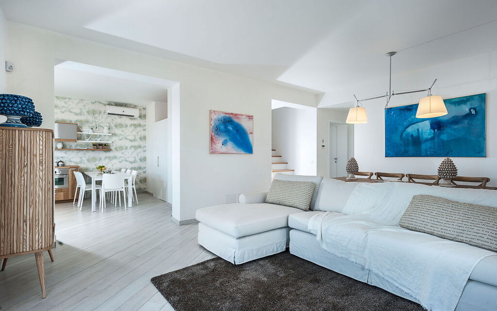 Casa Mareblu - Marina Di Modica, Sicilia: Living Room