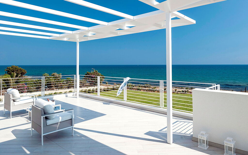 Casa Mareblu - Marina Di Modica, Sicilia: Autumn, Balcony / Terrace / Patio, Garden, Outdoor, Scenic View, Spring, Summer